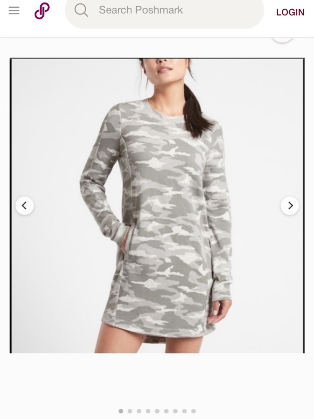 Athleta camo dress
